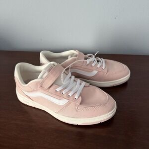 Vans Women's Ryland Ls Shoe | Retro Court Sneakers | Size 5.5 Women's Sepia Rose